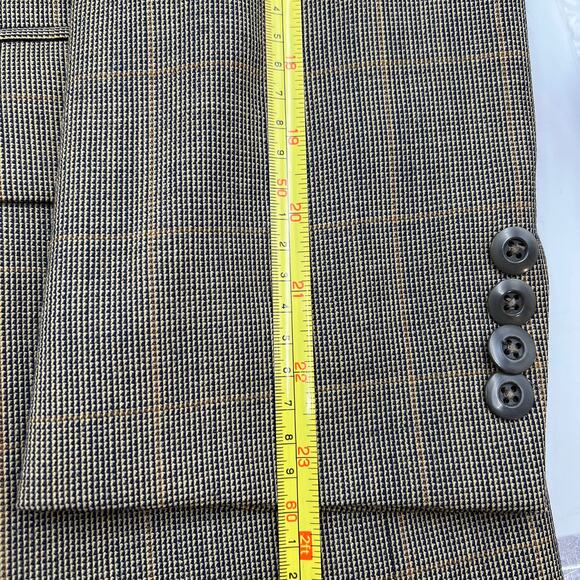 Chaps Ralph Lauren Blazer Sports Coat Vintage 80s Wool - Picture 9 of 12